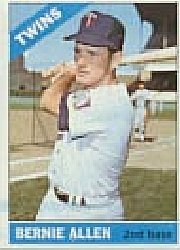 1966 Topps Baseball Cards      327     Bernie Allen